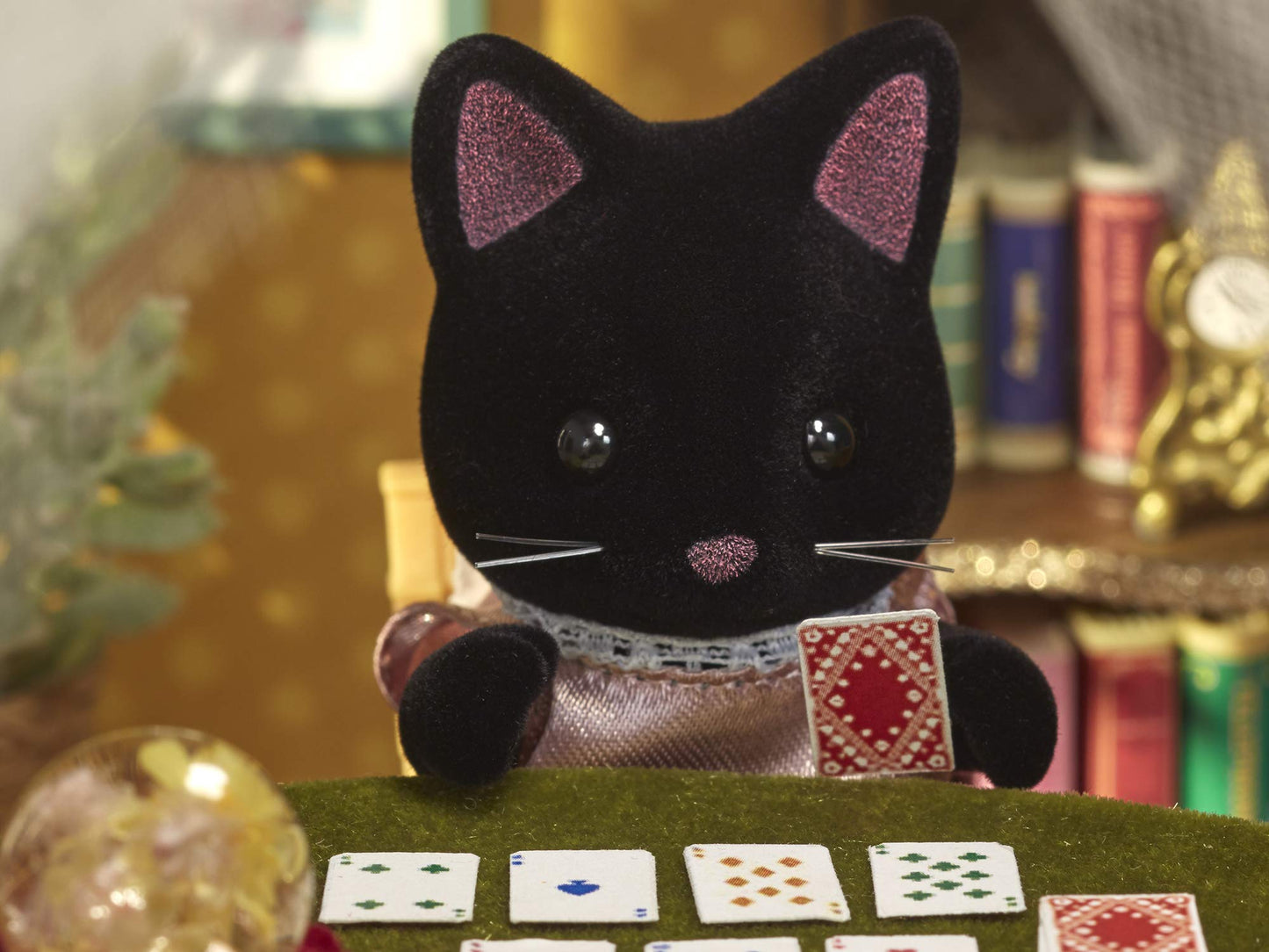 Sylvanian Families 5530 Midnight Cat Family - Dollhouse Playsets