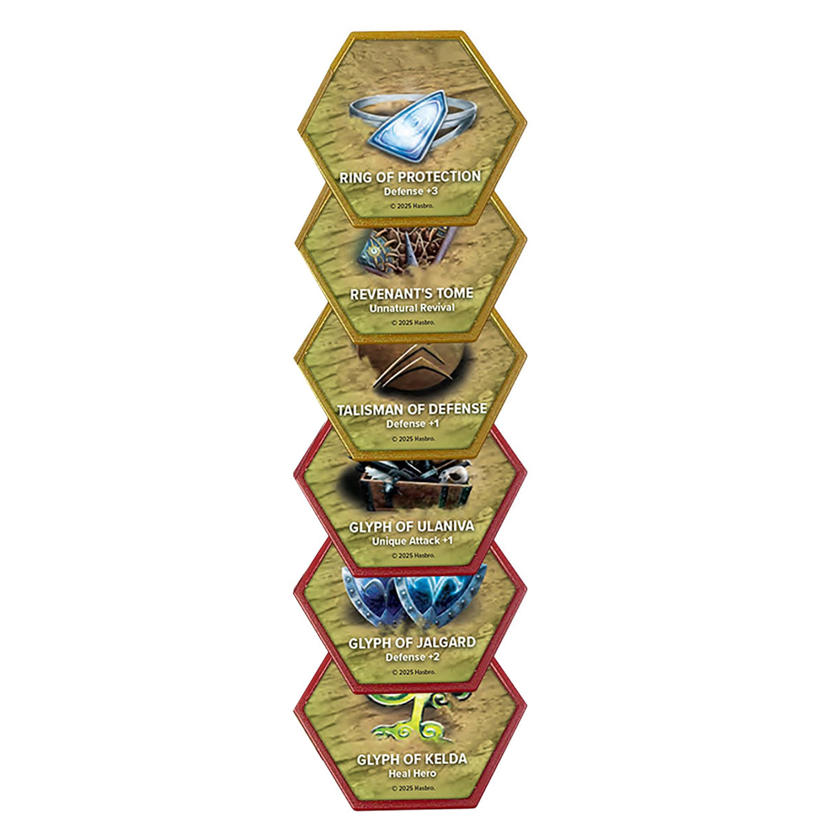 Renegade Game Studios Heroscape Glyph Pack Expansion - 33 Miniatures
