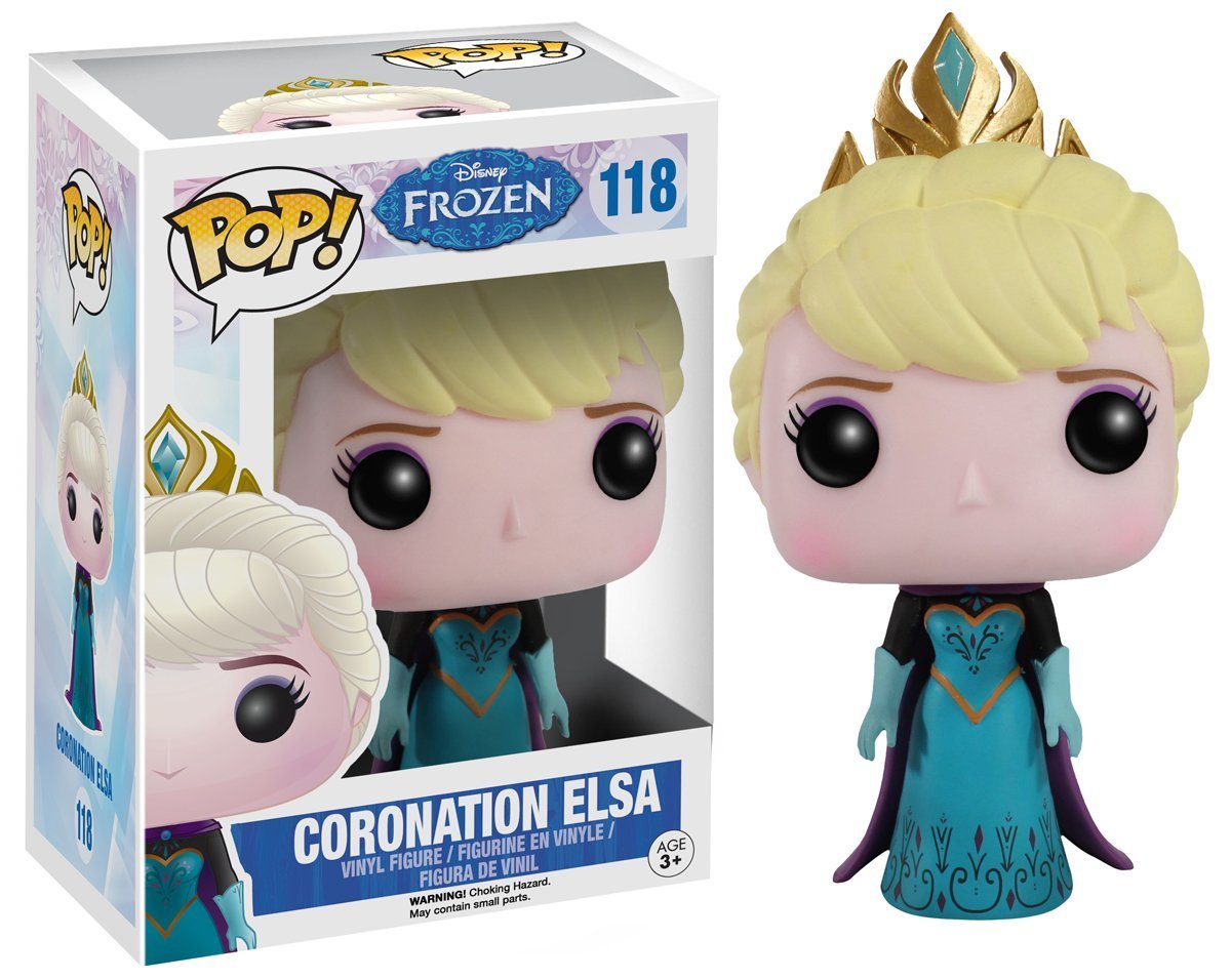 Funko POP Disney: Frozen - Coronation Elsa Action Figure