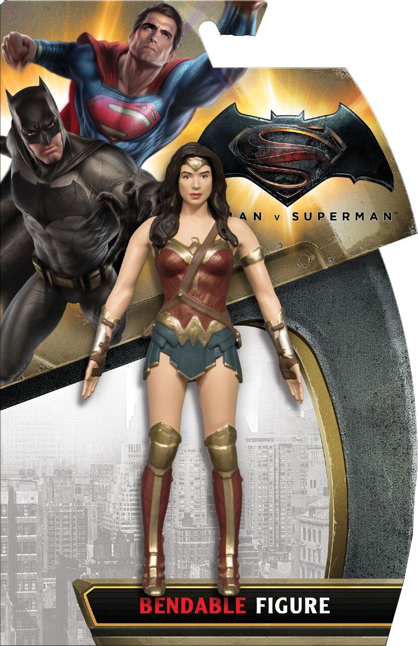 DC Comics Batman v Superman, Wonder Woman Bendable Action Figure
