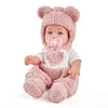 Enjoyin 12" Baby Doll with Accessories for Toddler Girls Ages 3+ | Includes Pink Outfit, Pacifier, Bottle & Soft Blanket | Interactive Role-Play Toy