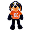 14" University of Tennessee Smokey Mascot Plush Figure - College Football Ragdoll - Sports Mascot Figure - Soft Plush Material - Surface Washable