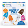 Learning Resources Smart Snacks Number Pops - Sorting Toys, Stacking Montessori, Classroom Must Haves, Math Manipulatives, Matching Games, Fine Motor