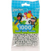 Perler Beads Fuse Beads for Crafts, 1000pcs, Light Gray, Small