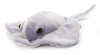 The Petting Zoo Stingray Stuffed Animal Plushie Slap Bracelet, Gifts for Kids, Slapstix Sealife Animals, Grey Stingray Plush Toy, 10 inches