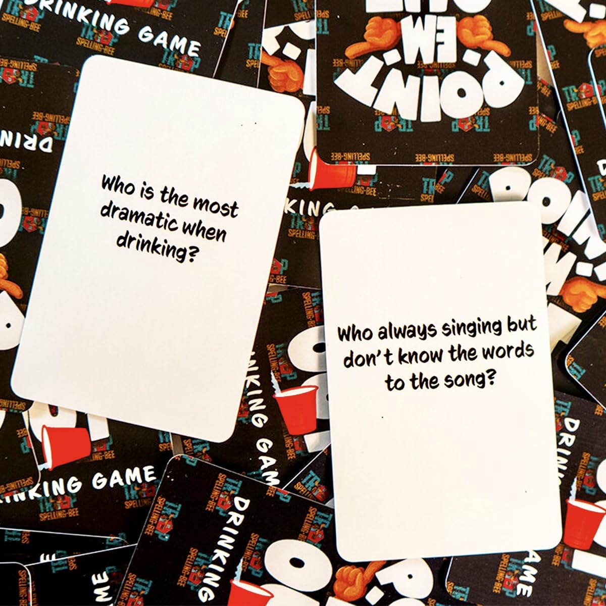 Point Em Out Party Card Game for Adults | Game Night Starter, Family & Friend Fun, After Parties and More