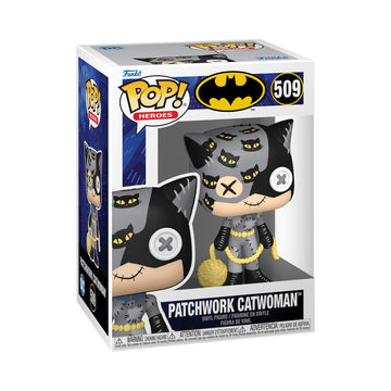 Funko POP! Animation: Patchwork - Catwoman - DC Comics - Collectable Vinyl Figure - Gift Idea - Official Merchandise - for Kids & Adults - Comic Books