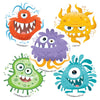 SmileMakers Silly Germ Stickers - Prizes and Giveaways - 100 per Pack