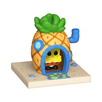 Funko Pop Bitty Town: Spongebob Squarepants - Spongebob Squarepants and Pineapple House - Collectable Vinyl Figure - Gift Idea - Official Merchandise