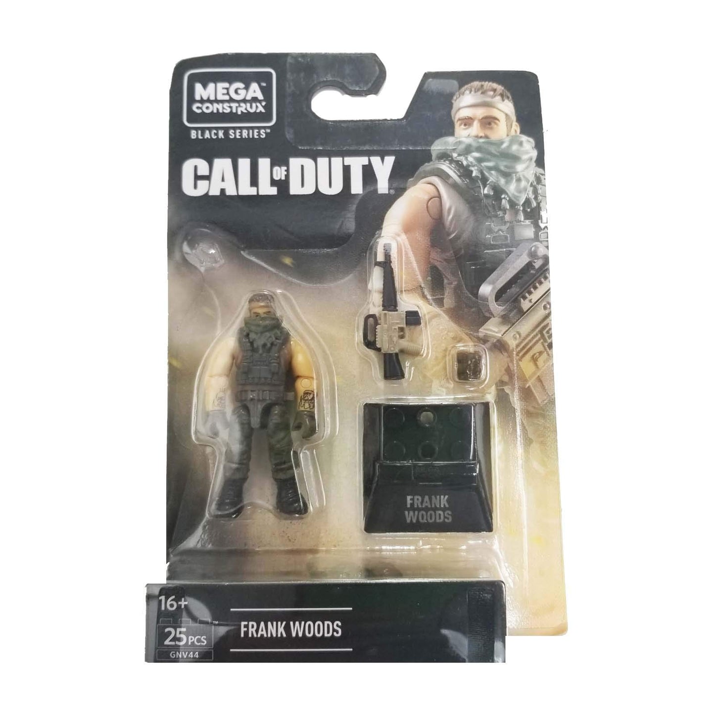 Mega Construx Call of Duty Black Series Frank Woods Building Set