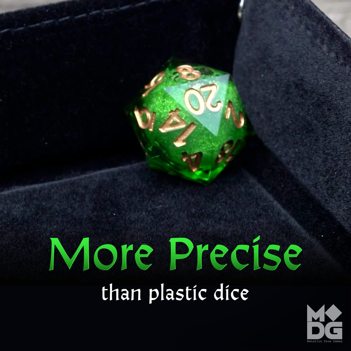 FanRoll by Metallic Dice Games Aegis of Hope Elixir Liquid Core DND Dice Set, Role Playing Game Dice for Dungeons and Dragons