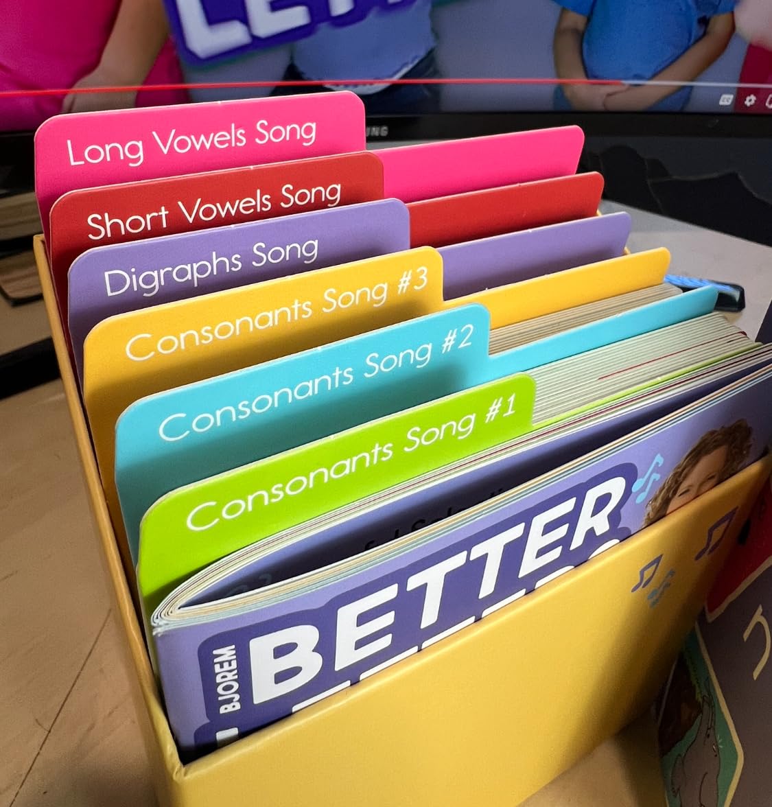 Bjorem Better Letters® and The Laurie Berkner Band ABCs Card Deck, Learn Letters and Sounds paired with Laurie Berkner's 6 Better Letters Songs