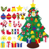 MYHJL DIY Felt Christmas Tree Merry Christmas Decoration for Home Xmas Gifts Cristmas Tree Ornaments New Year 2024(02#)