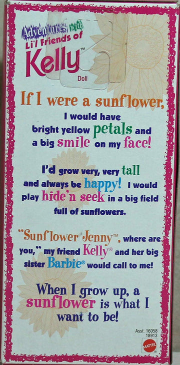Jenny / Li'l Friends of Kelly / Baby Sister of Barbie / Gardener Doll
