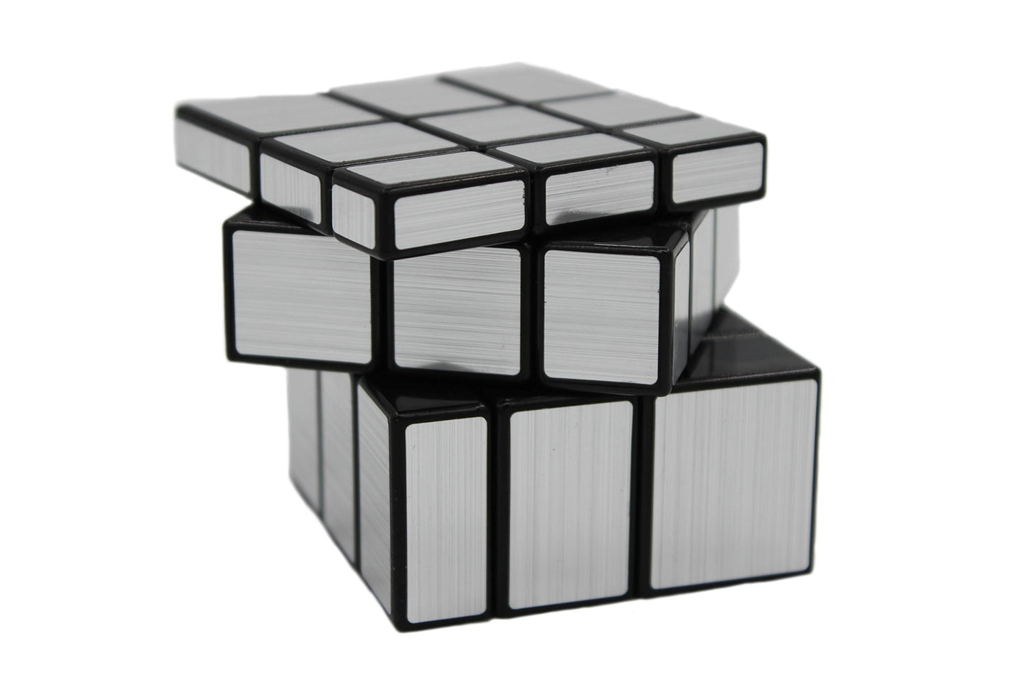 MESHIKAIER Professional 3x3x3 Silver Magic Mirror Cube Speed Puzzle Cube