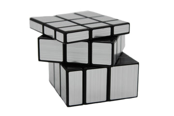 MESHIKAIER Professional 3x3x3 Silver Magic Mirror Cube Speed Puzzle Cube