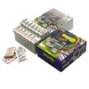 CHH 15 Professional Double Domino with Color Numbers - 136 Pieces Domino Set for All Ages