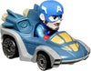 Hot Wheels RacerVerse Captain America Marvel Die-Cast Car
