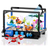 Tenhorses Fish Tank Building Block Set, Lighting Aquarium Sets Including Marine Life, a Submarine and a Treasure Chest, Building Block Toy for 6+