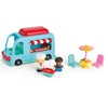 Kidoozie Cruisin Cuisine Playset, 7 Piece Lights and Sounds Food Truck, Imaginative Figure Play, for Children 18 Months and Up, Multi