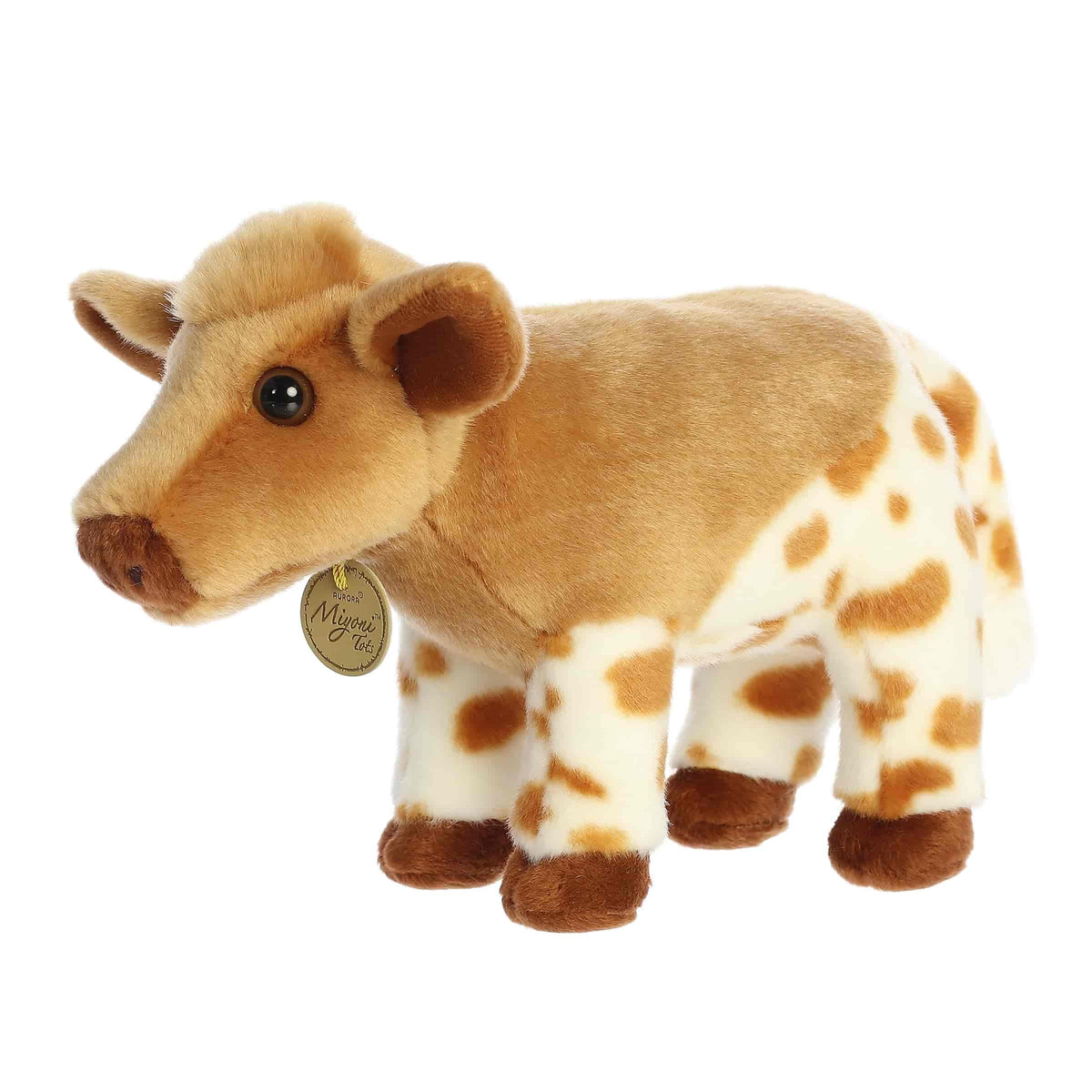 Aurora Miyoni Tots 10" Longhorn Calf Adorable Stuffed Animal