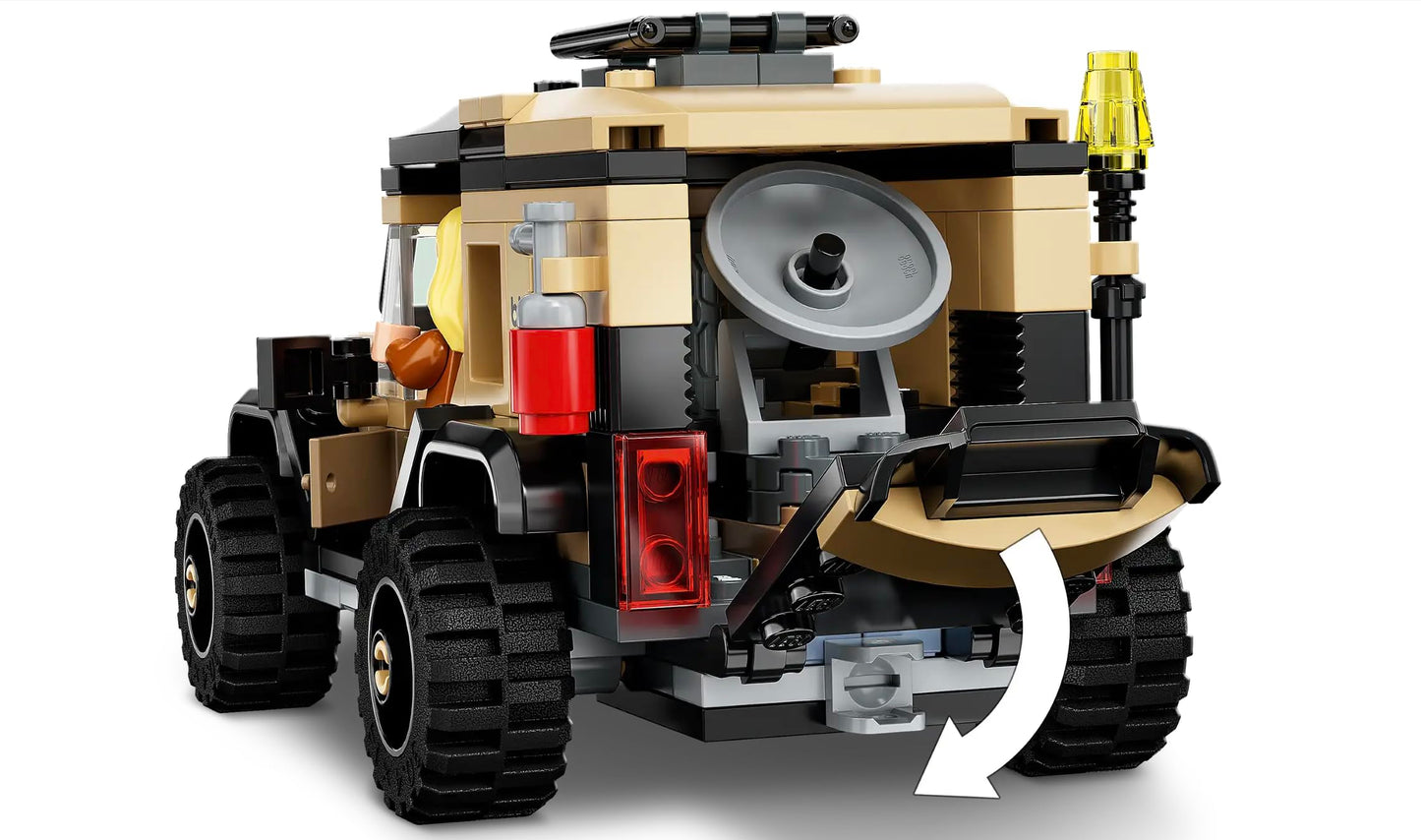 Lego Pyroraptor Dilophosaurus Transport (Jurassic World Edition)