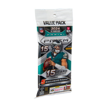 2024 Panini Prizm NFL Football Trading Cards Fat Pack