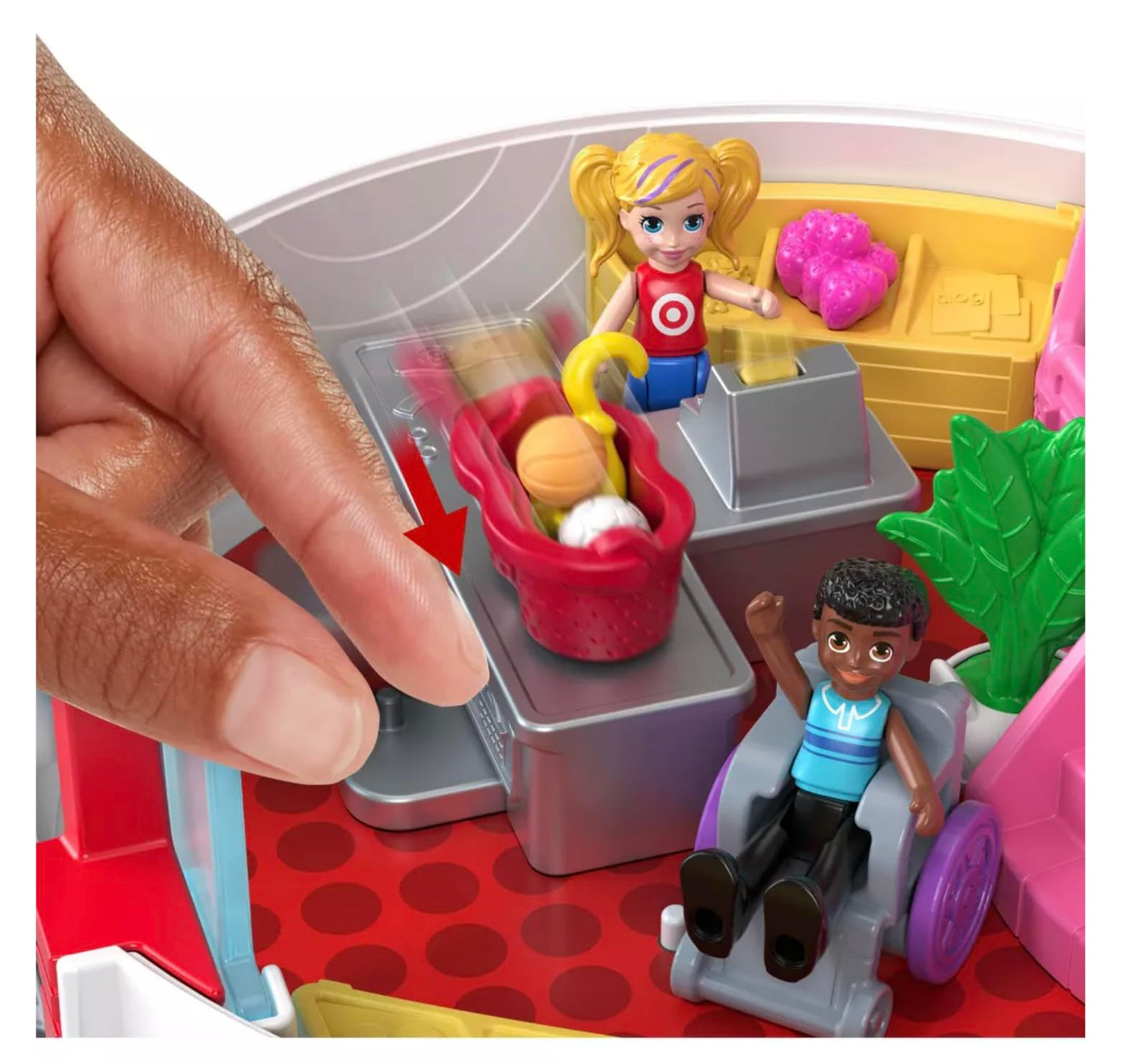 Target Polly Exclusive Playset with Bullseye Figure and Accessories