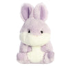 Aurora Round Rolly Pet Bunny Lavender Stuffed Animal - Adorable Companions - On-The-Go Fun - Lavender 5 Inches