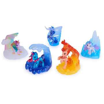 Unicorn Academy Magic Gemstone 5-Pack, Dolls & Unicorn Toys, Ages 4+