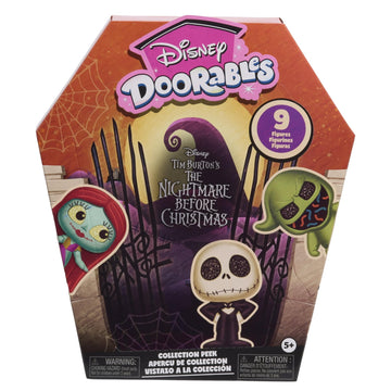 Disney Doorables The Nightmare Before Christmas Collection, 9 Mini Figures, 1.5 Inch Characters, Ages 5+
