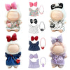 17 cm Doll Clothes 4 Sets - 6.7 Inches Cute Dolls Dress Outfits - Premium Fashion Accessories?Luxury Chic Doll Clothing & Style Bundle 3Pcs Set?Cute