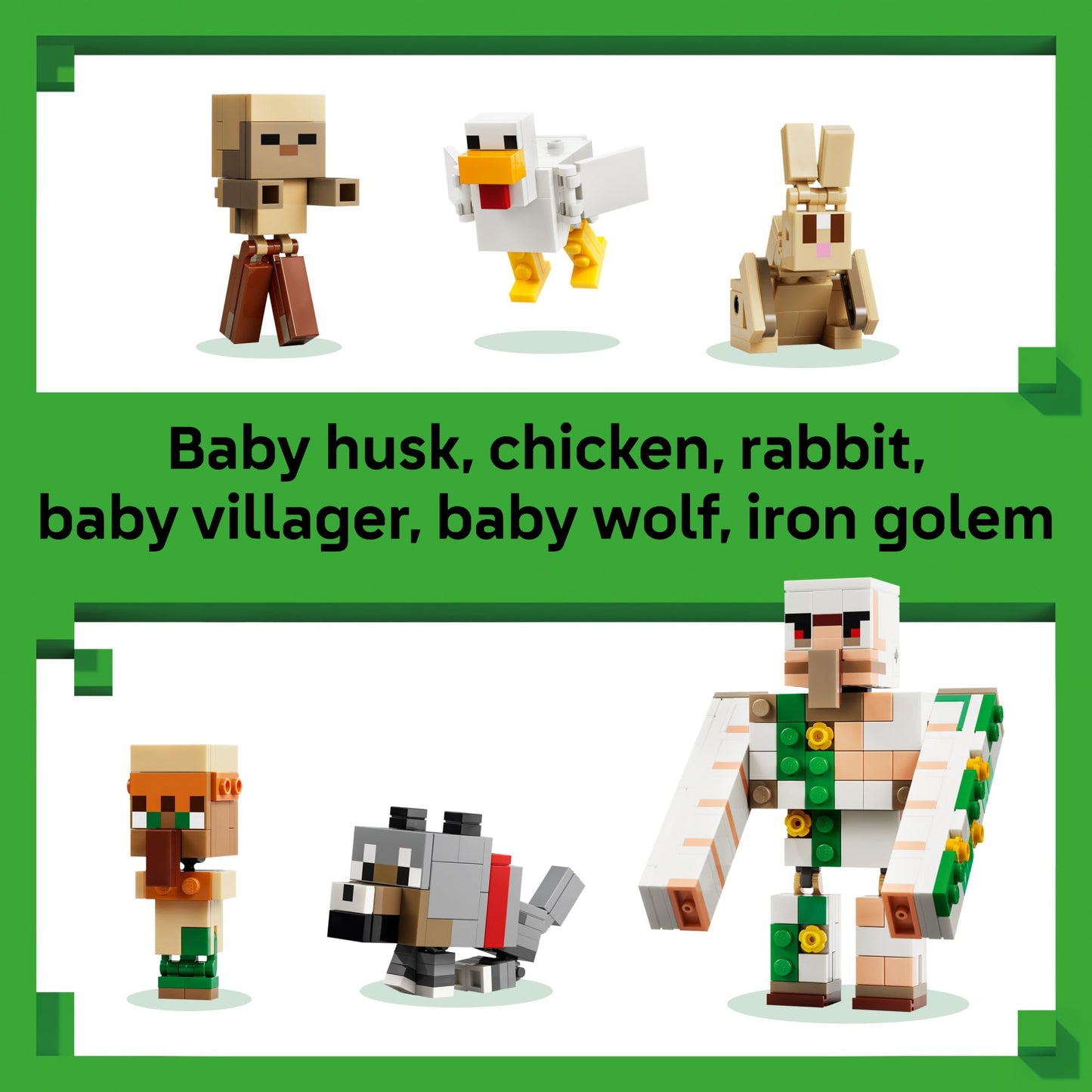 LEGO Minecraft Chicken Jockey Desert Attack 21592