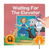 Cali's Books Waiting for The Elevator by Laurie Berkner - Music Book for Toddlers 1-3 Years Old - Musical Book, Headphone Jack, Interactive Baby Sound
