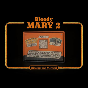 Psycho Killer: Bloody Mary 2 - Drinking Game Expansion, Bloodier & Merrier, Fast-Paced Horror Party Card Game, Can You Survive, Adults 21+, 2-7 Player