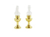 Dollhouse Miniature Set of 2 Non-working Kerosene Lamps