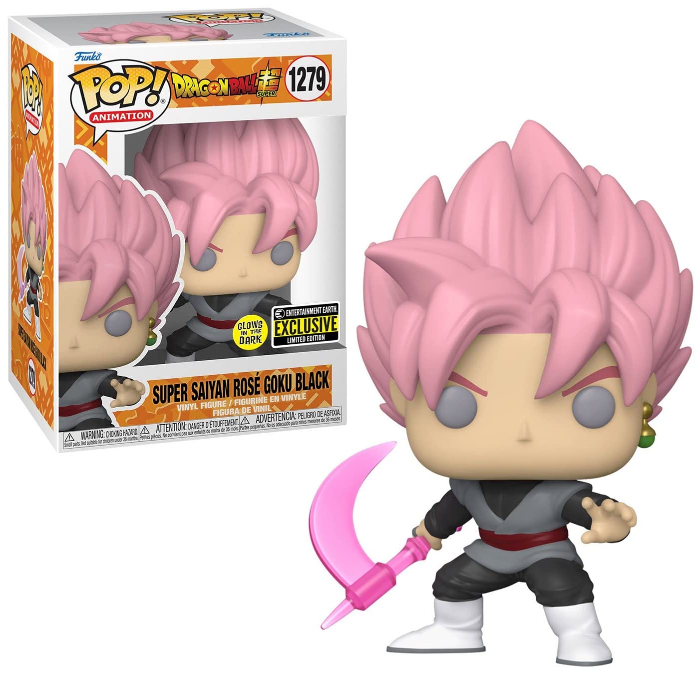 Dragon Ball Super POP! Animation Super Saiyan Rose Goku Black Exclusive Vinyl Figure #1279