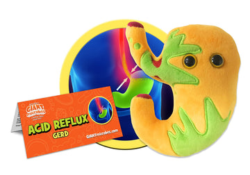 GIANT MICROBES Acid Reflux Plush, Bariatric Surgery Must Haves, Gastroenterology Gifts, Surgeon Gift, IBS Warrior, Chronic Illness Gifts, Emotional
