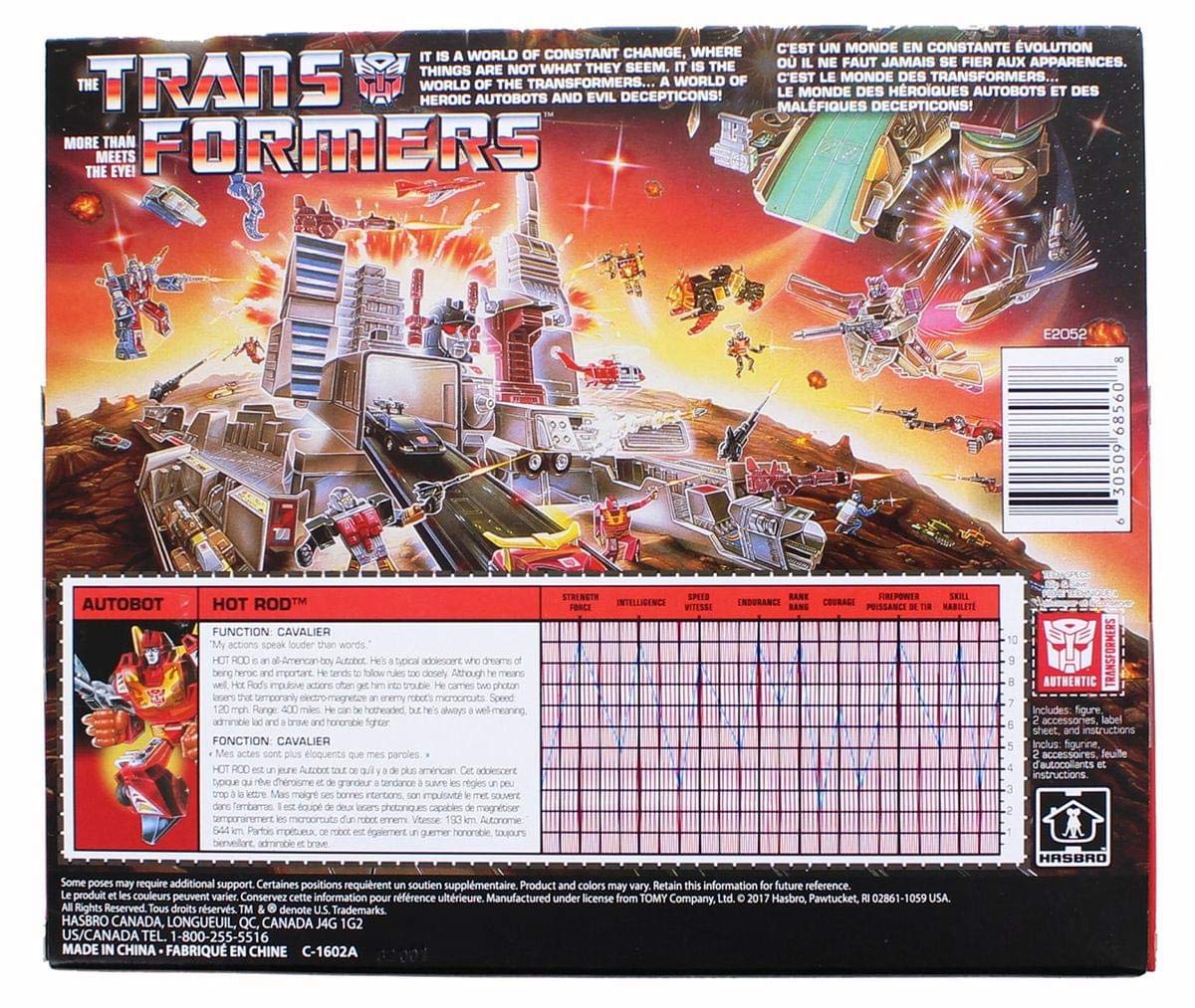 Transformers G1 Commemorative Series I Hot Rod Reissue Figure ( Rodimus Major )