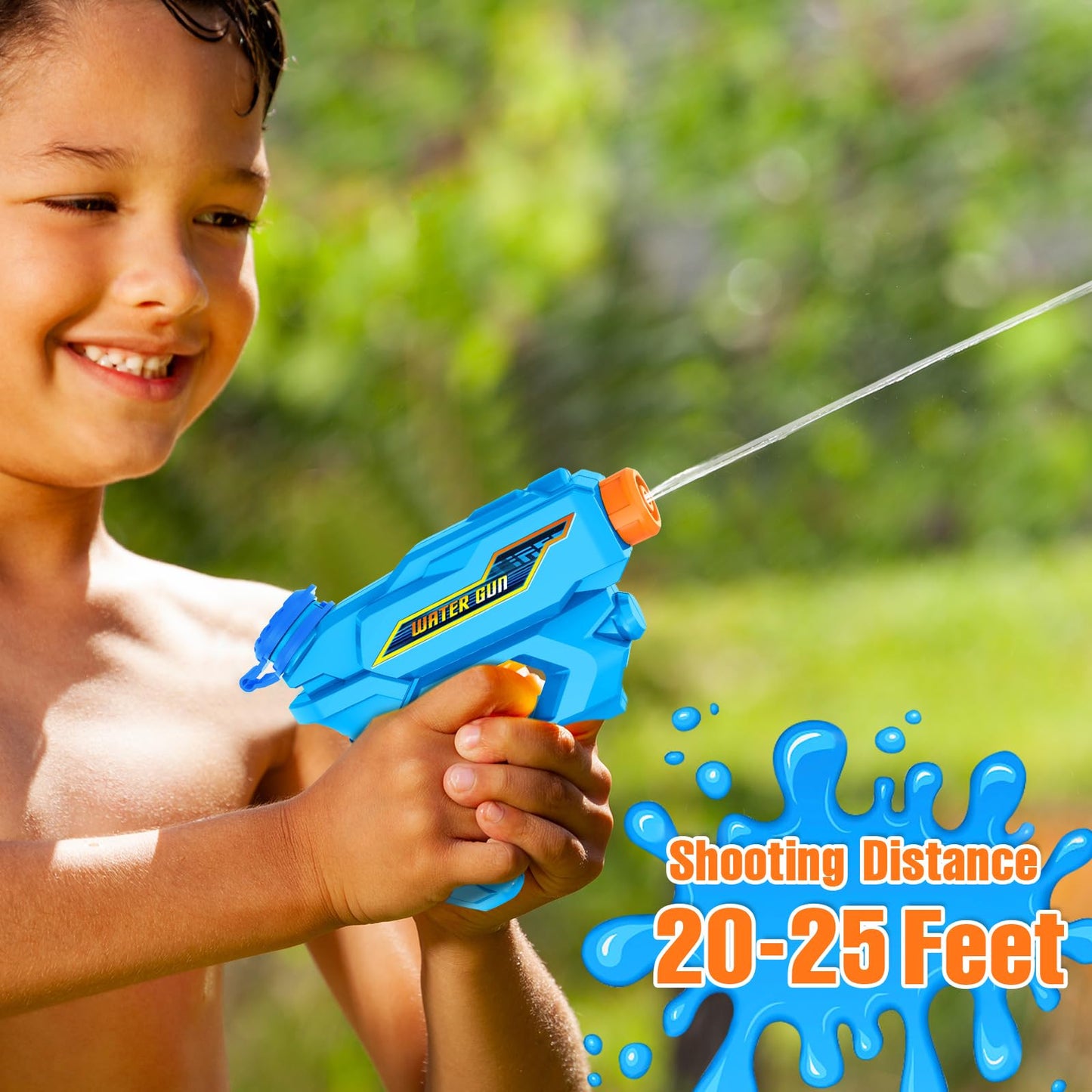 Water Guns for Kids, Squirt Guns Mini Water Gun Pistol Small Water Blaster for Boys Girls Toddlers, Summer Toys for Outdoor Swimming Pool Beach Water