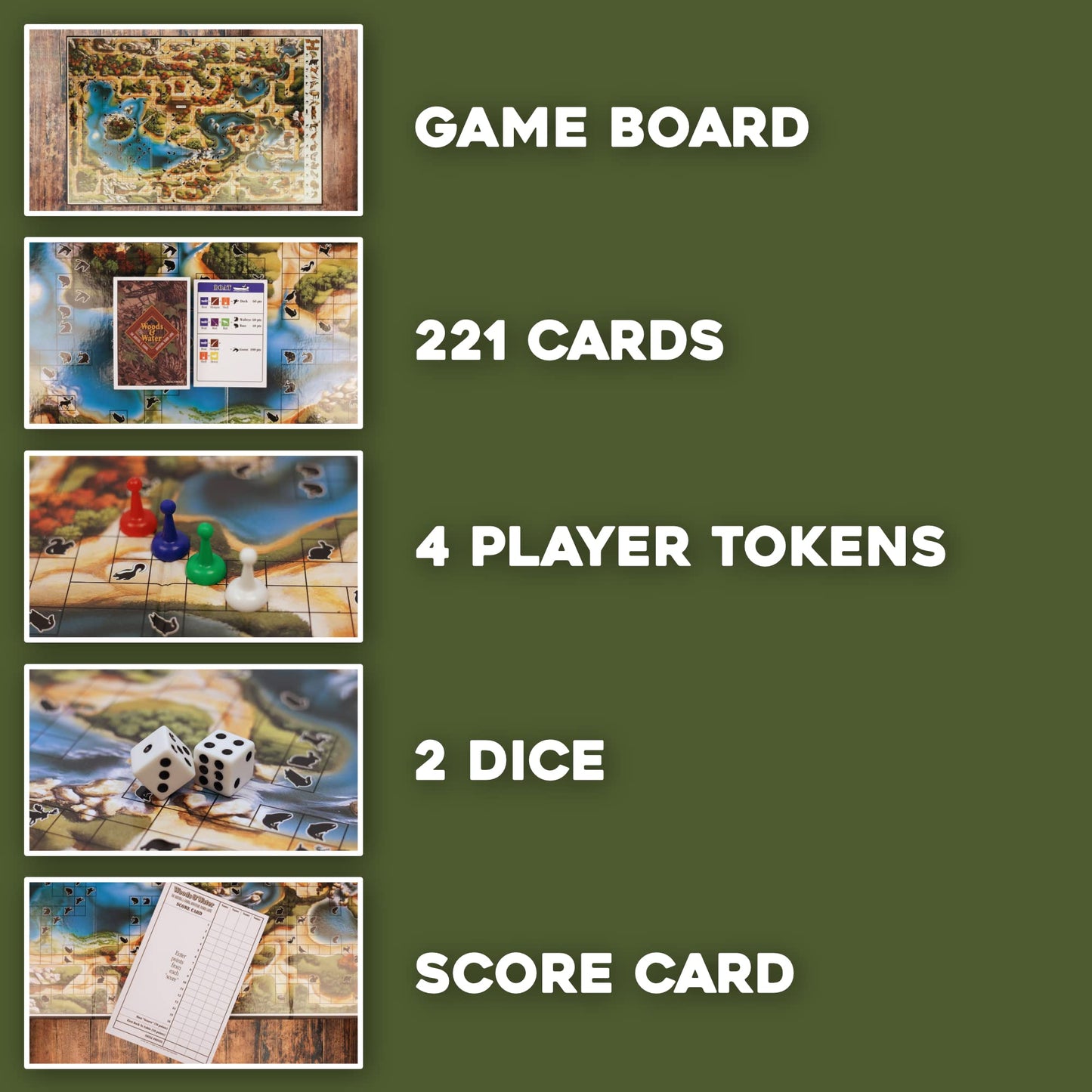 Living Waters Woods and Water Board Game