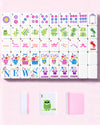 HYZYey Mahjong Tile Set 1.2’’ 160 Acrylic Engraved American Mah Jongg Game Tiles with PU Bag 6 Dice Accessories Gifts for Majong Players Beginners
