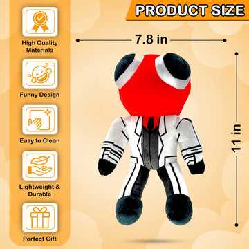 TwCare Red Plush Toy for Kids Adults, Playing with Family, Soft Stuffed Animal Plushie Toys, Plushies Birthday Thanksgiving Christmas Festival Night