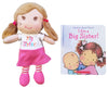 MartLoop I Am a Big Sister Doll and Book Bundle