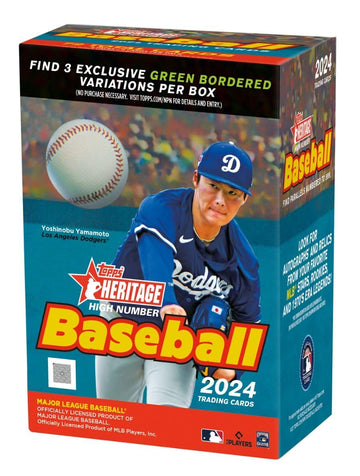 2024 Topps Heritage High Number Box Top Heritage High Number Baseball Value Box