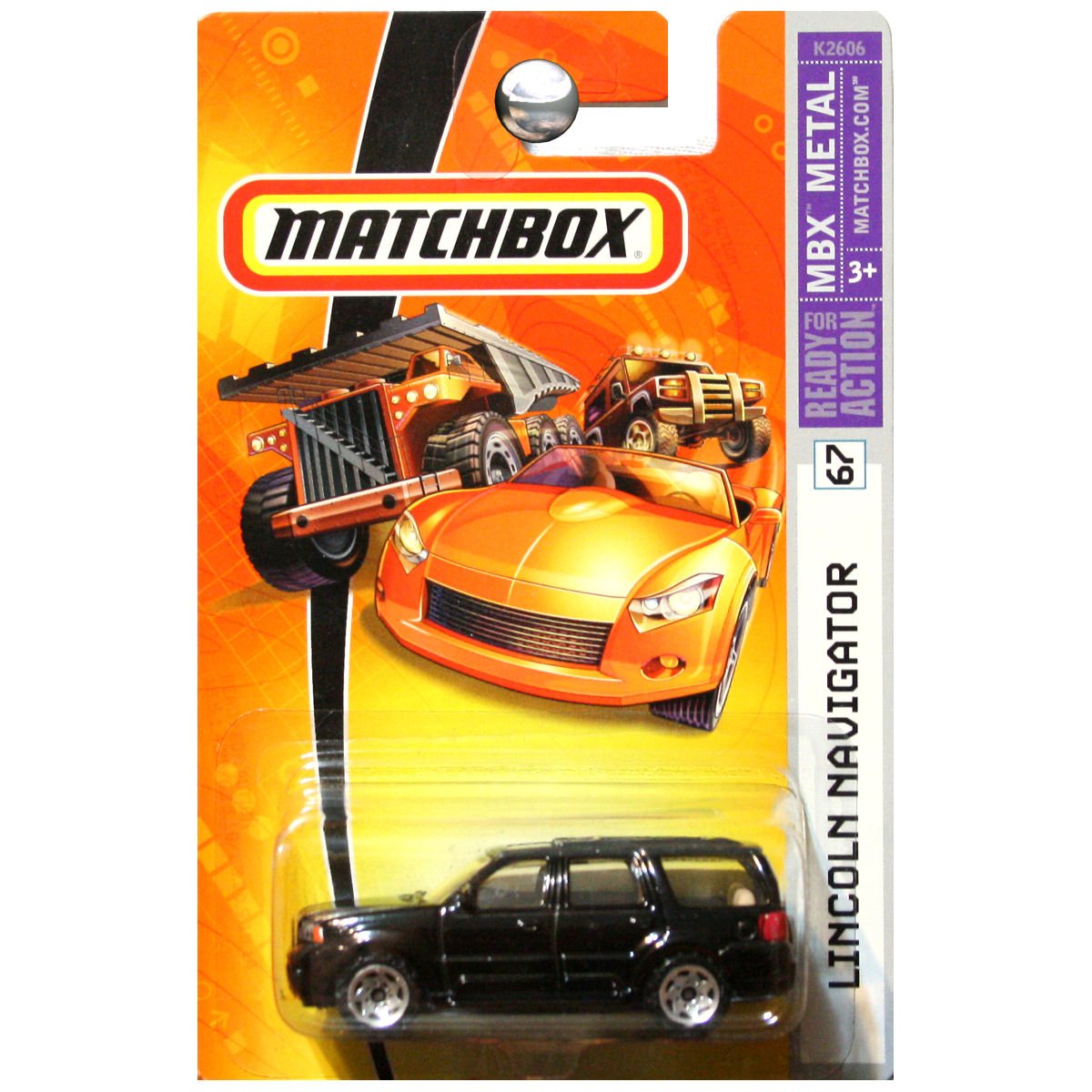 Matchbox 2006 #67 Lincoln Navigator Black MBX Metal