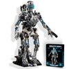 Mechanical Skull Robot Building Blocks Set with Mechanical Movable & Light Effects?Compatible with Lego Animal,Authentically Detailed Build