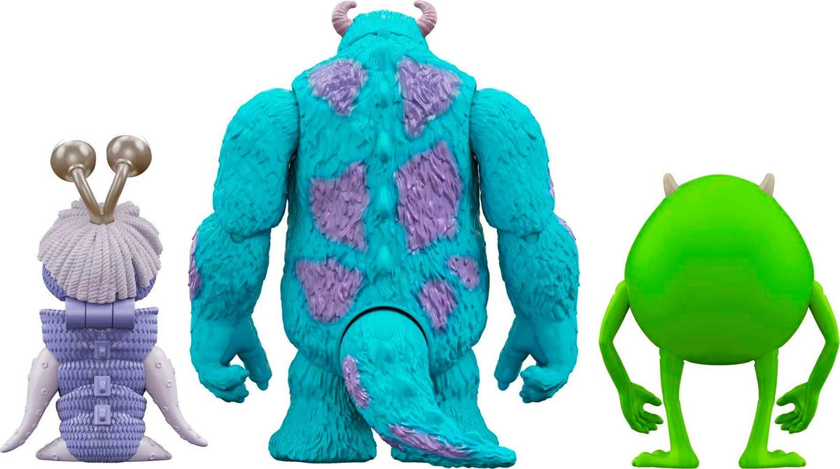 Mattel Disney and Pixar Monsters, Inc Storyteller Set with 3 Action Figures, Get Boo Home Collectible Toy Pack with Sulley, Mike & Boo