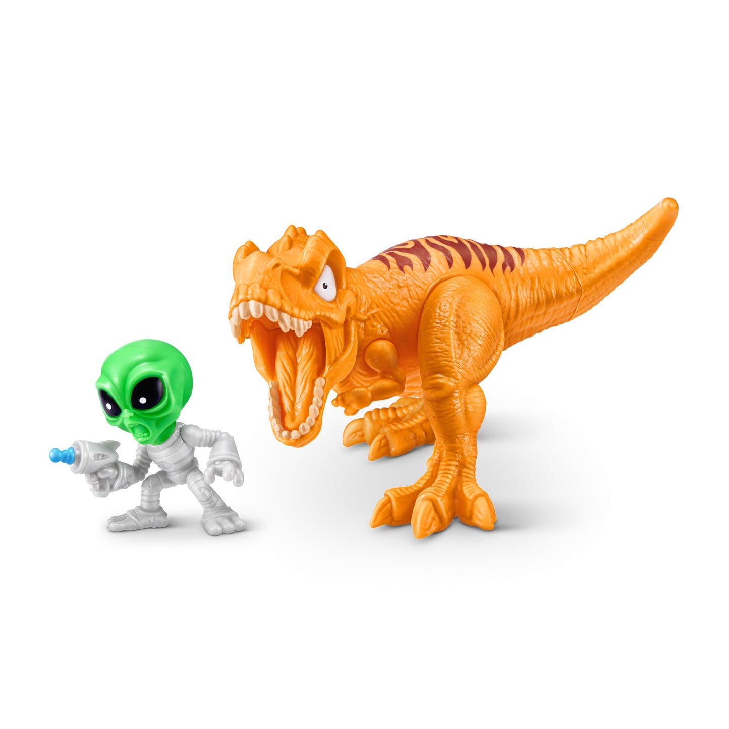 Smashers Dino vs Aliens Planet 2 Pack by ZURU - Smashable Capsule Toy with Dino & Alien Figures, 5 Surprises Inside, Collectible Novelty Toy for Kids