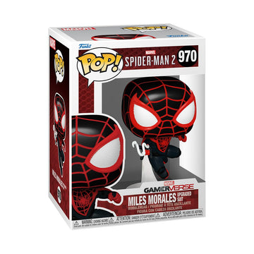 Funko POP! Games: Spider-Man 2- Miles Morales - Spider-man - Collectable Vinyl Figure - Gift Idea - Official Merchandise - for Kids & Adults - Video
